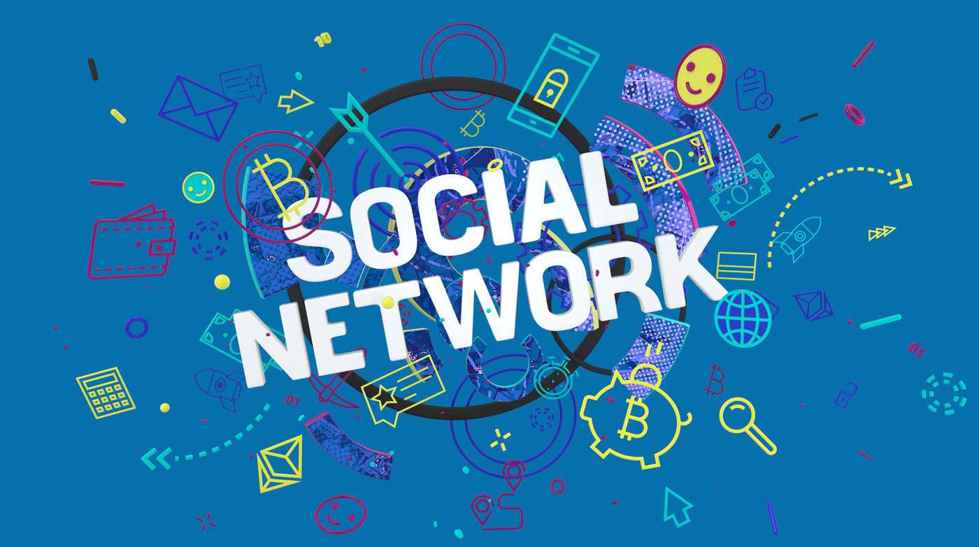 Social network creative banner